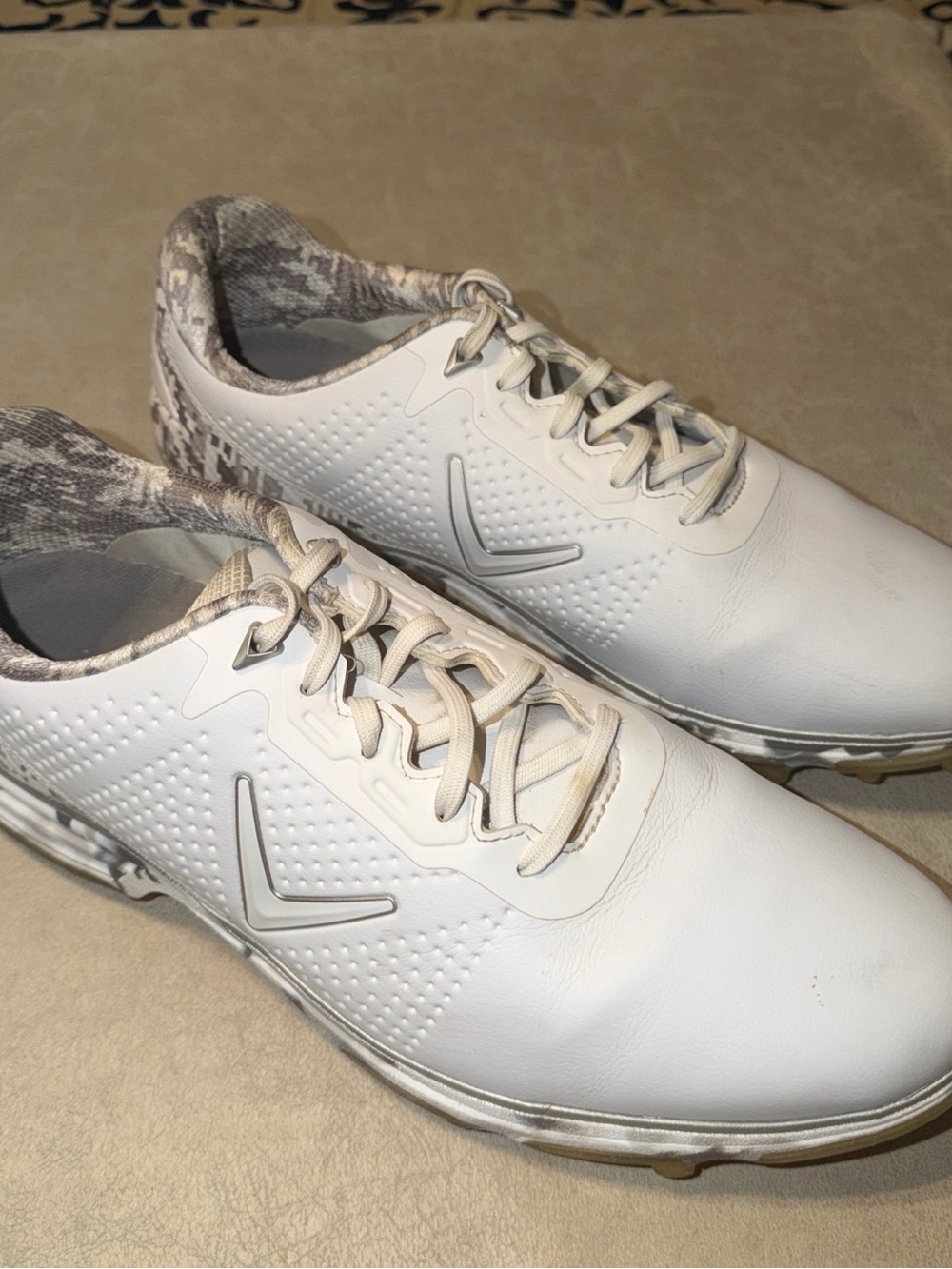 Callaway Men’s Coronado V4 Golf Shoes Size 14 White